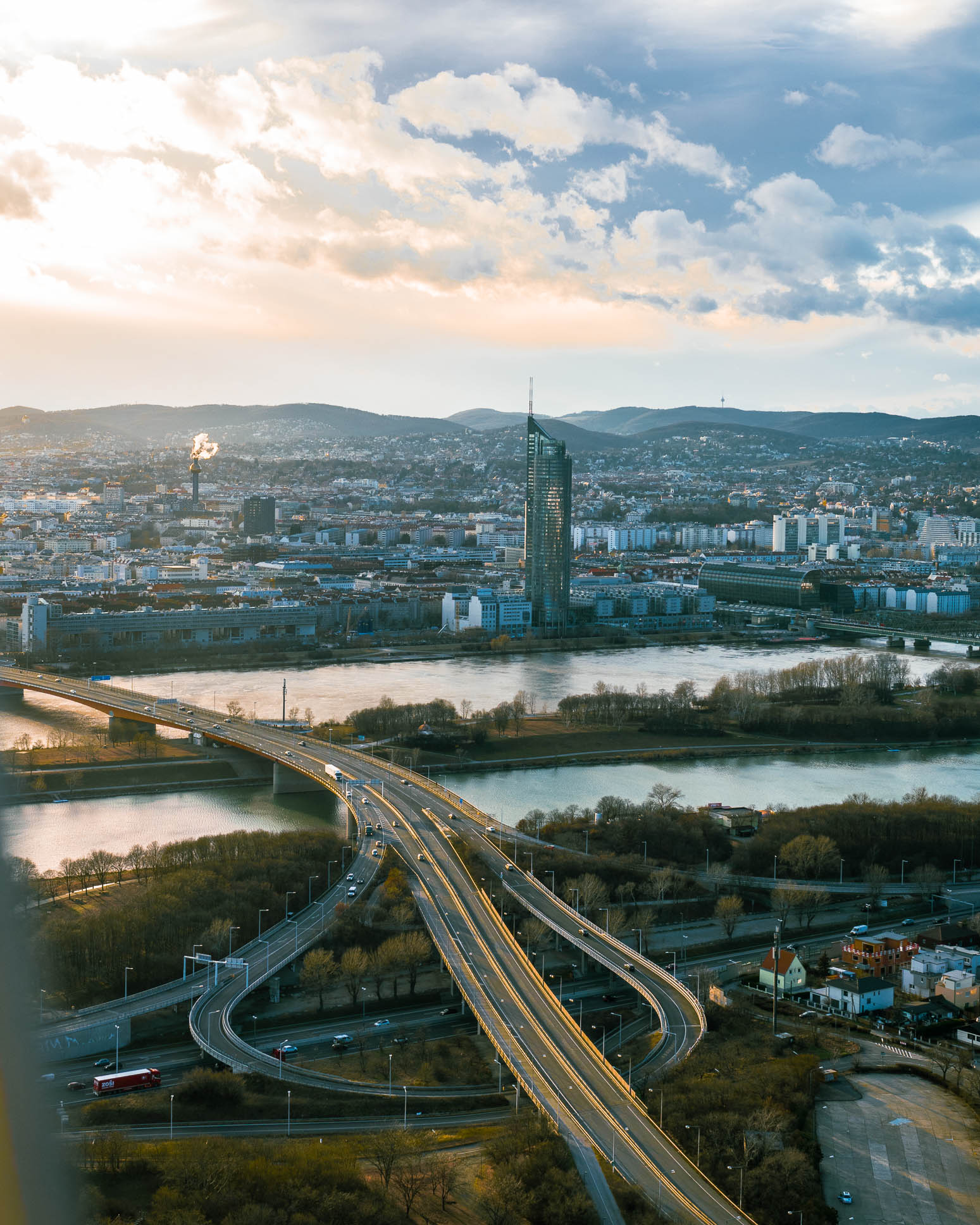 vienna dal Donauturm